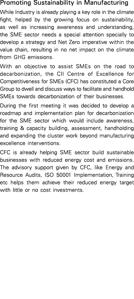 Promoting Sustainability in Manufacturing While Industry is already playing a key role in the climate fight, helped b   
