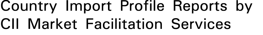 Country Import Profile Reports by CII Market Facilitation Services