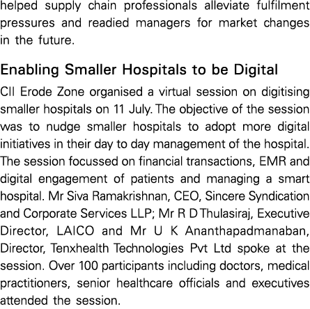 helped supply chain professionals alleviate fulfilment pressures and readied managers for market changes in the futur   