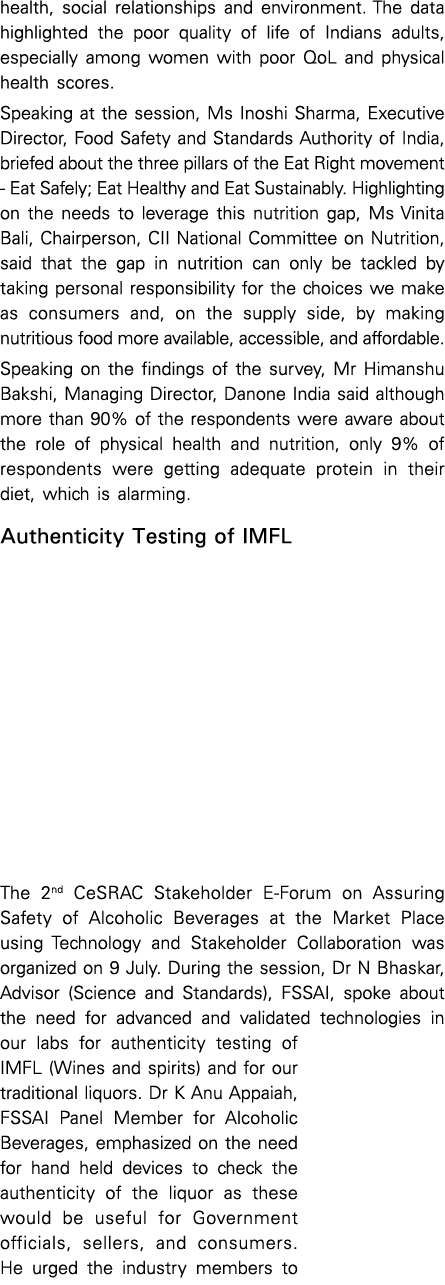 health, social relationships and environment  The data highlighted the poor quality of life of Indians adults, especi   