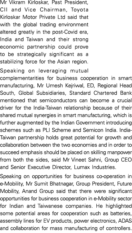 Mr Vikram Kirloskar, Past President, CII and Vice Chairman, Toyota Kirloskar Motor Private Ltd said that with the glo   