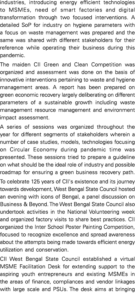 industries, introducing energy efficient technologies to MSMEs, need of smart factories and digital transformation th   
