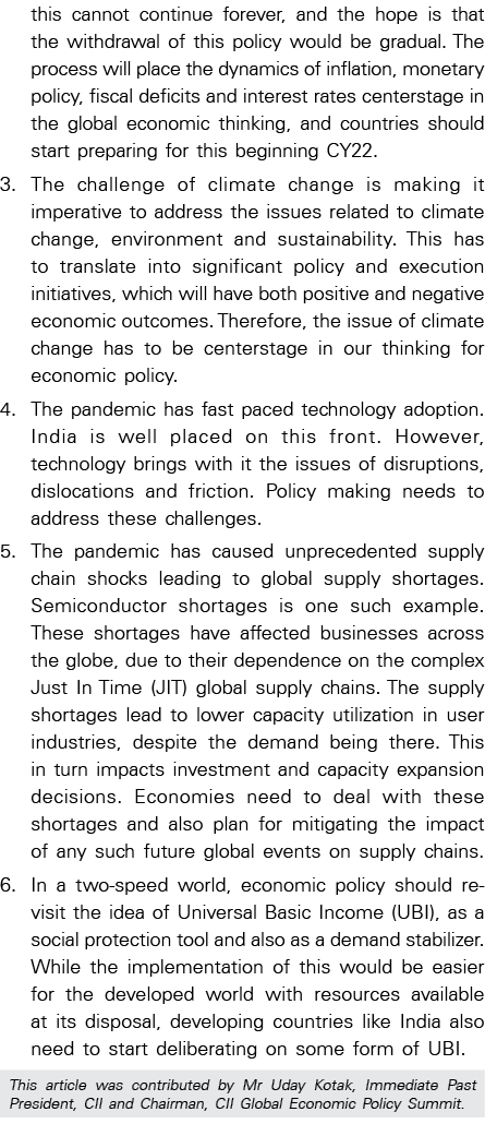 this cannot continue forever, and the hope is that the withdrawal of this policy would be gradual  The process will p   