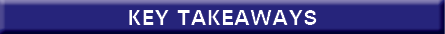 Key Takeaways