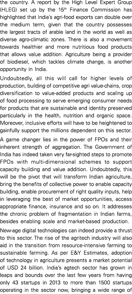 the country  A report by the High Level Expert Group (HLEG) set up by the 15th Finance Commission has highlighted tha   