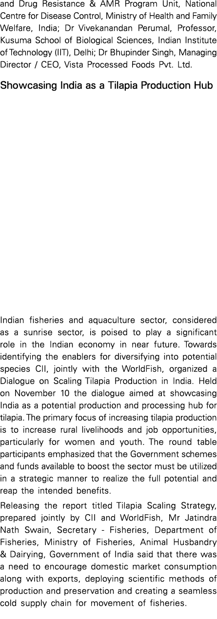 and Drug Resistance & AMR Program Unit, National Centre for Disease Control, Ministry of Health and Family Welfare, I   