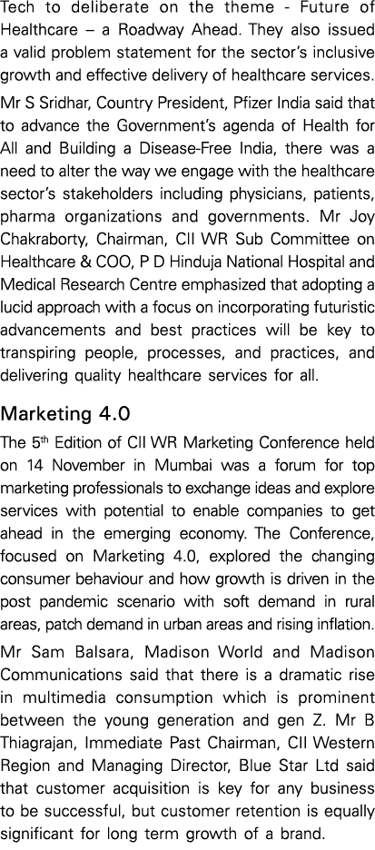 Tech to deliberate on the theme - Future of Healthcare   a Roadway Ahead  They also issued a valid problem statement    