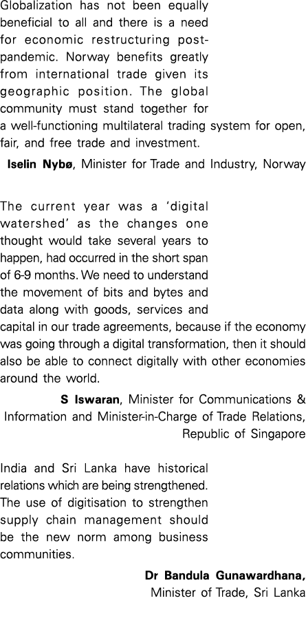 Globalization has not been equally beneficial to all and there is a need for economic restructuring post-pandemic  No   