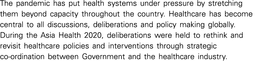 The pandemic has put health systems under pressure by stretching them beyond capacity throughout the country  Healthc   