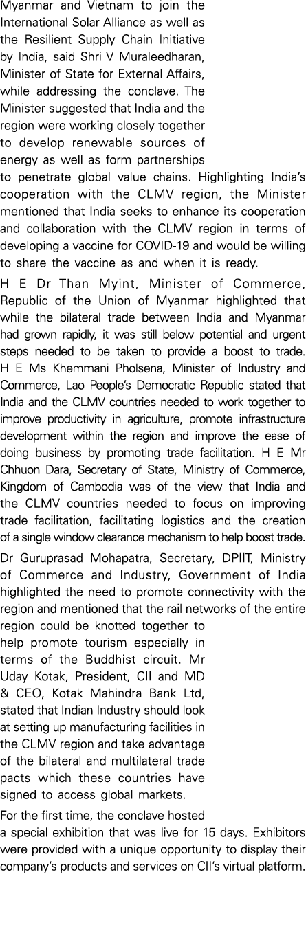 Myanmar and Vietnam to join the International Solar Alliance as well as the Resilient Supply Chain Initiative by Indi   