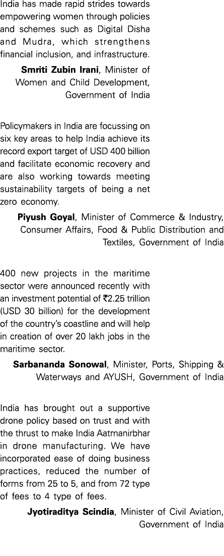 India has made rapid strides towards empowering women through policies and schemes such as Digital Disha and Mudra, w   