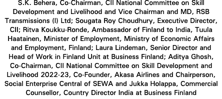 S.K. Behera, Co Chairman, CII National Committee on Skill Development and Livelihood and Vice Chairman and MD, RSB Tr...