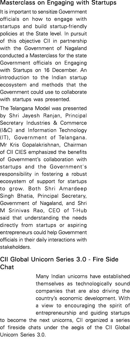Masterclass on Engaging with Startups It is important to sensitize Government officials on how to engage with startup...