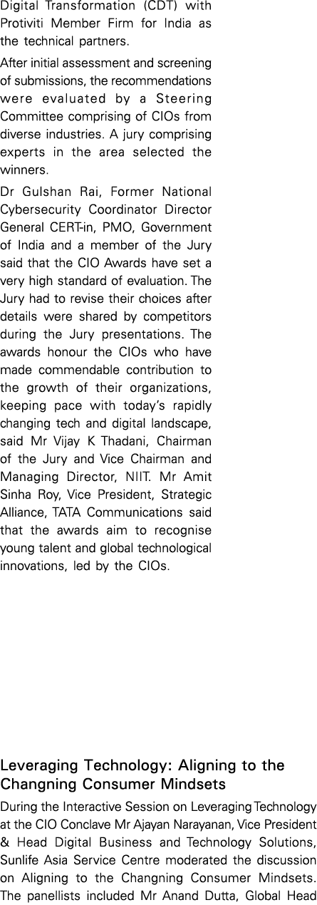 Digital Transformation (CDT) with Protiviti Member Firm for India as the technical partners. After initial assessment...