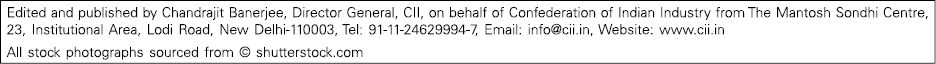 Edited and published by Chandrajit Banerjee, Director General, CII, on behalf of Confederation of Indian Industry fro   