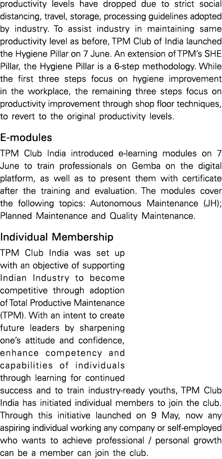productivity levels have dropped due to strict social distancing, travel, storage, processing guidelines adopted by i   