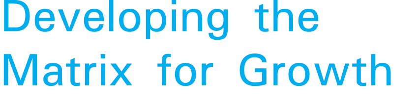 Developing the Matrix for Growth