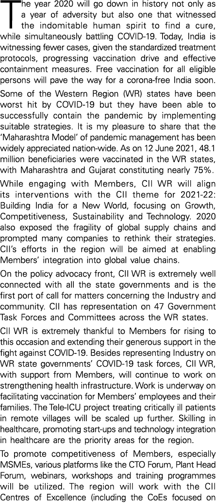 The year 2020 will go down in history not only as a year of adversity but also one that witnessed the indomitable hum   