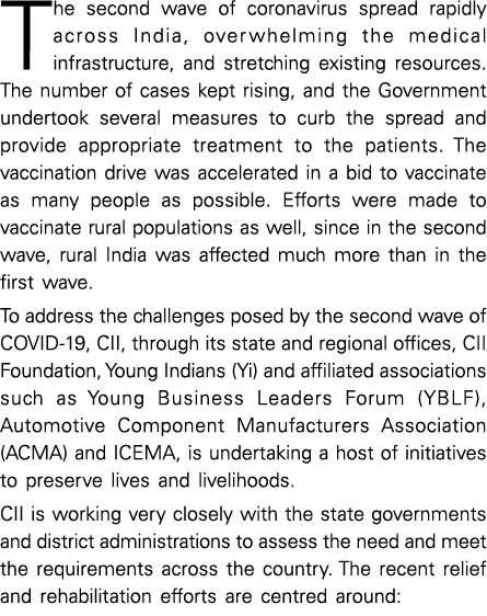 The second wave of coronavirus spread rapidly across India, overwhelming the medical infrastructure, and stretching e   