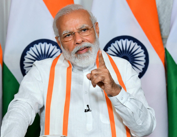 The Prime Minister, Shri Narendra Modi addressing the CII Annual Session - 2020 via video conferencing, in New Delhi on June 02, 2020 
