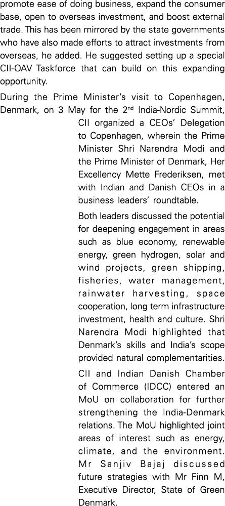 promote ease of doing business, expand the consumer base, open to overseas investment, and boost external trade  This   