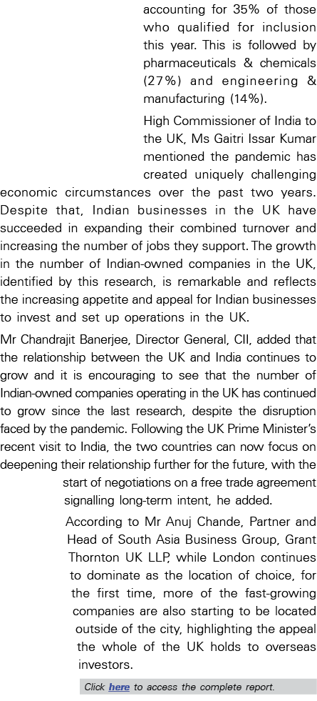 accounting for 35% of those who qualified for inclusion this year  This is followed by pharmaceuticals & chemicals (2   
