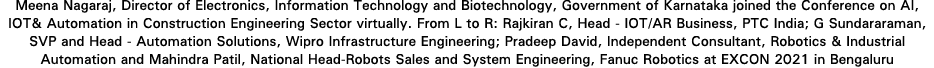 Meena Nagaraj, Director of Electronics, Information Technology and Biotechnology, Government of Karnataka joined the    