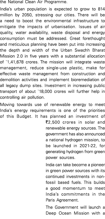 the National Clean Air Programme  India s urban population is expected to grow to 814 million by 2050, stressing our    