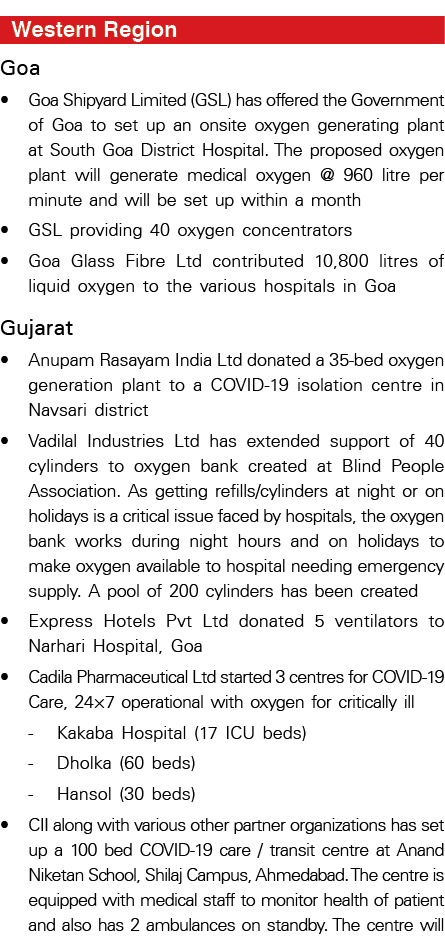 Western Region Goa   Goa Shipyard Limited (GSL) has offered the Government of Goa to set up an onsite oxygen generati   