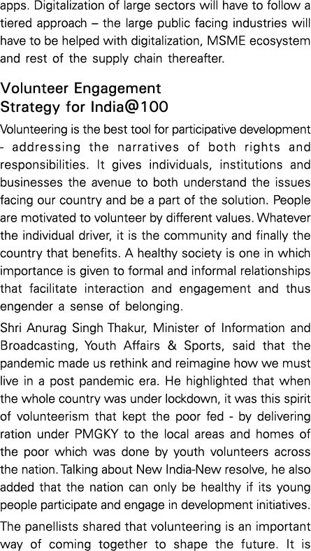 apps  Digitalization of large sectors will have to follow a tiered approach   the large public facing industries will   