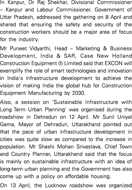 In Kanpur, Dr Raj Shekhar, Divisional Commissioner   Kanpur and Labour Commissioner, Government of Uttar Pradesh, add   