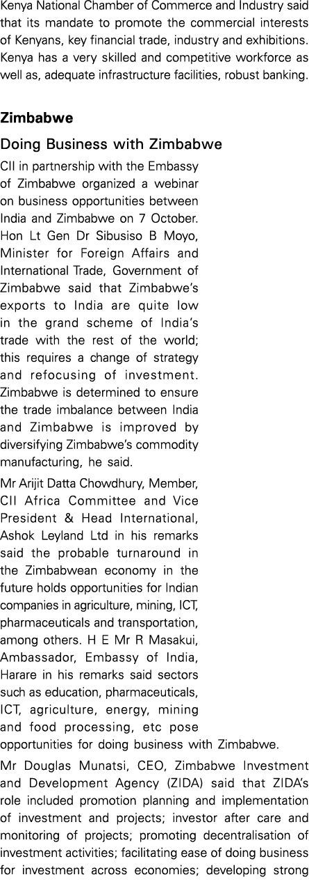Kenya National Chamber of Commerce and Industry said that its mandate to promote the commercial interests of Kenyans,   