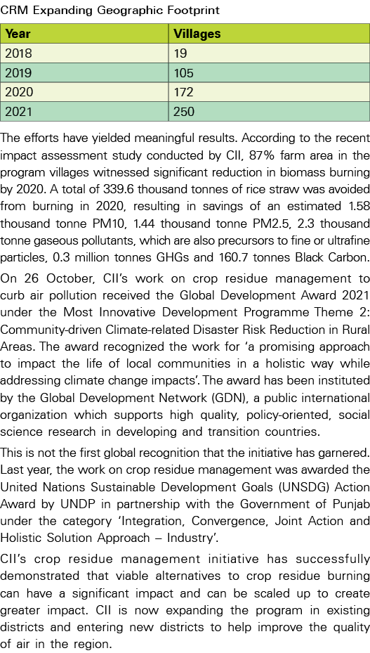 CRM Expanding Geographic Footprint   The efforts have yielded meaningful results  According to the recent impact asse   