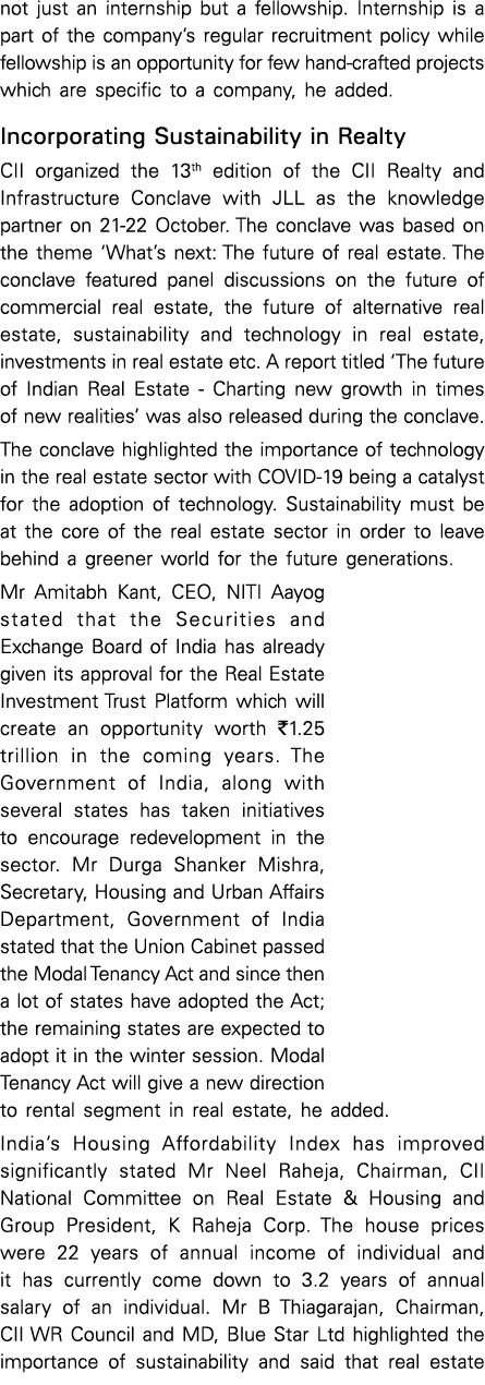 not just an internship but a fellowship  Internship is a part of the company s regular recruitment policy while fello   