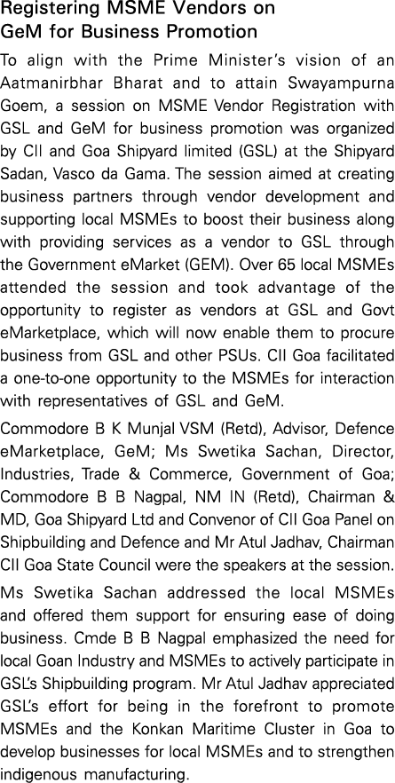 Registering MSME Vendors on GeM for Business Promotion To align with the Prime Minister s vision of an Aatmanirbhar B   