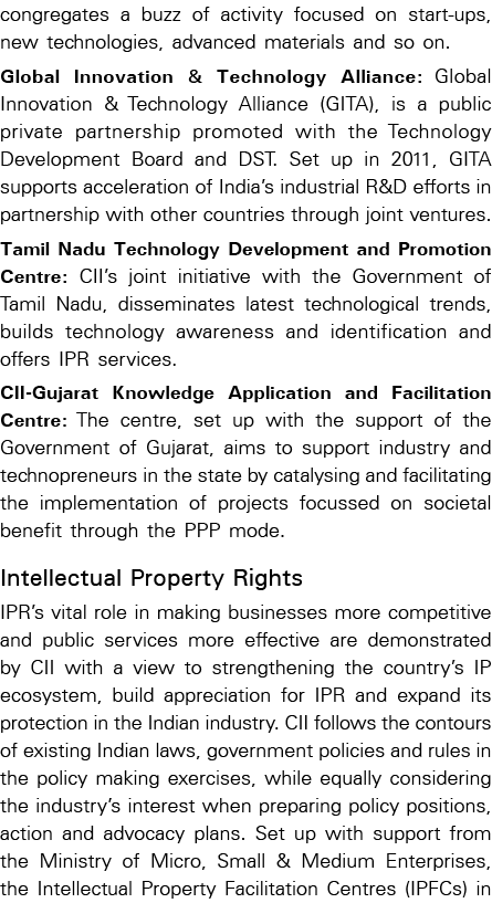 congregates a buzz of activity focused on start-ups, new technologies, advanced materials and so on  Global Innovatio   