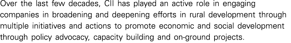 Over the last few decades, CII has played an active role in engaging companies in broadening and deepening efforts in   