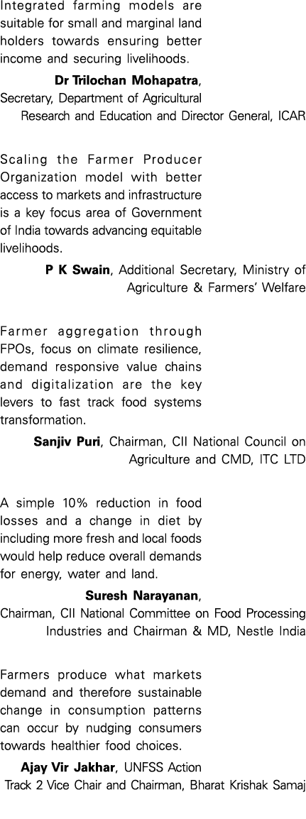 Integrated farming models are suitable for small and marginal land holders towards ensuring better income and securin   